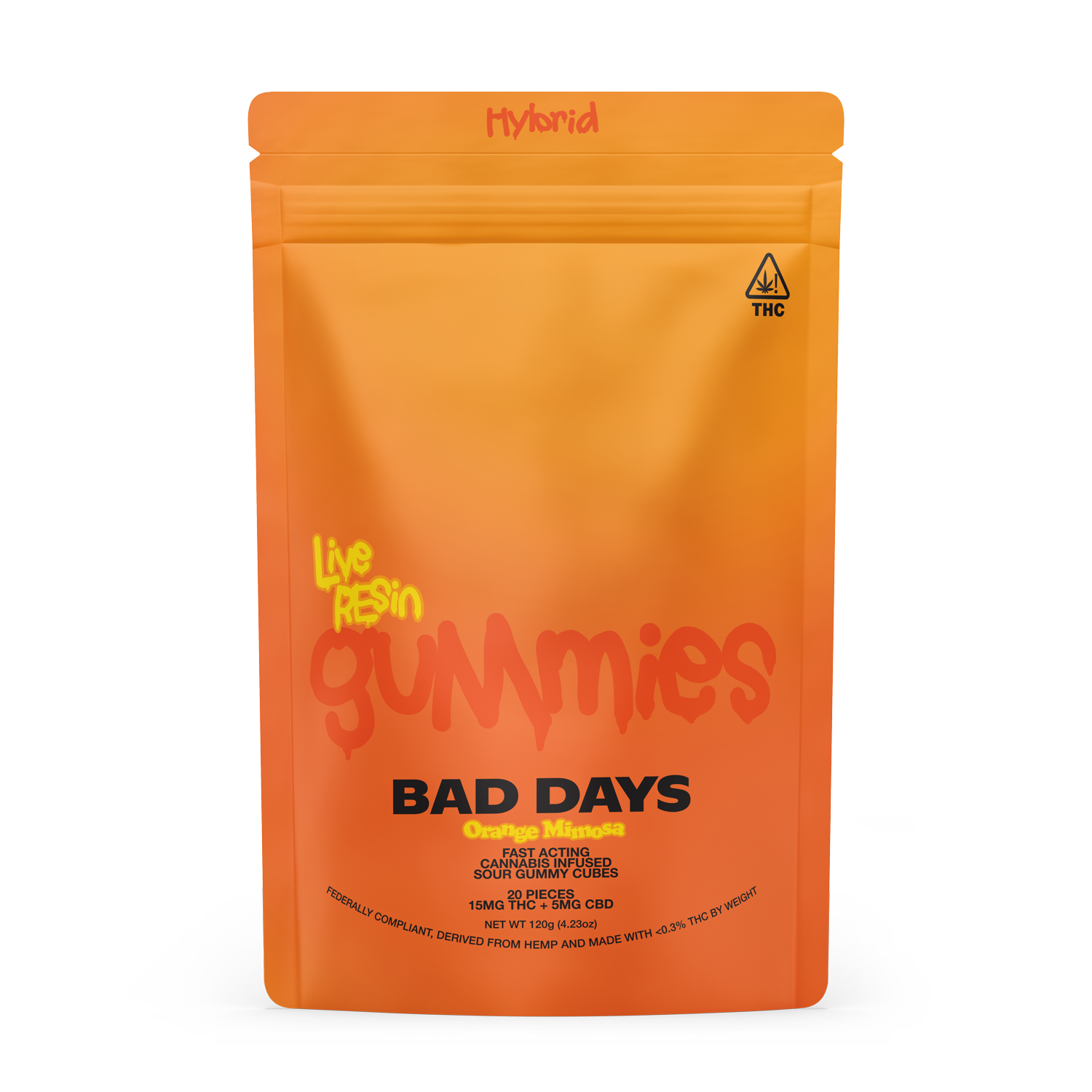 ORANGE MIMOSA LIVE RESIN GUMMIES